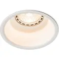 QAZQA Moderne rund indbygningsspotlight hvid - Dept