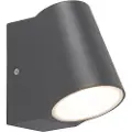 QAZQA Moderne udendørs væglampe antracit inkl. LED - Uma