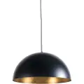 QAZQA Sort med guld industrielt pendellampe 50 cm - Magna Eco