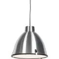QAZQA Industriel pendellampe aluminium 38 cm dæmpbar - Anteros