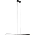 QAZQA Design pendellampe sort inkl. LED - Banda