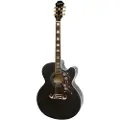 Epiphone EJ-200CE Electro Acoustic Guitar Black - Nearly New