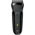 Braun Series 3 300s barbermaskine og trimmer med folie - sort