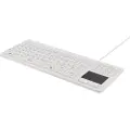 Deltaco TB-506 - Tastatur - Nordisk - Hvid