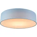 QAZQA Loftslampe blå 40 cm inkl. LED - Drum LED