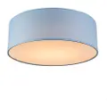 QAZQA Loftslampe blå 30 cm inkl. LED - Drum LED