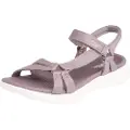 SKECHERS Skecherstil kvinder. 15316 On-The-Go 600 - Brilliancy lila sandaler (40), Stof, Fast, Velcro, Casual, Lilla