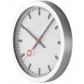 Nextime - Vægur Station Stripe Diameter 35 cm - Hvid - Vægure og bordure - - Homeroom