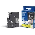 Brother Tape 6mm Tze-315 Hvid/sort