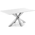 Kave Home - Spisebord Argo, 78x180 cm - Hvid - Spiseborde - - Homeroom