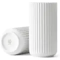 Lyngby Porcelæn Vase 20 cm, hvid, porcelæn, Lyngby