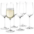 Holmegaard Champagneglas BOUQUET, sæt med 6 stk, 290 ml, klar, Holmegaard