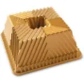 Nordic Ware Bundt pande BAVARIA CUBE, guld Nordic Ware