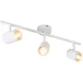 QAZQA Moderne justerbar spotlight hvid - Jeana 3