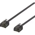 Deltaco Patchkabel Rj-45 Cat6a 0.15m. Sort