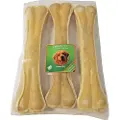 Boon Buffalo Skin Bones Pressed (32 cm) tyggeben til hunde