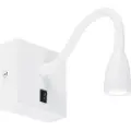QAZQA Moderne fleksibel væglampe hvid LED - Flex