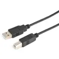 Prokord Usb-kabel 0.5m. Usb A Usb B Sort