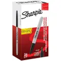 Sharpie Permanent Markers | Fin spids | Sort | 24 styk