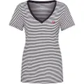Levi's Levi'stil kvinder. 85341-0004 THE PERFECT TEE POCKET NECK T-shirt hvid, sort (XXS), Casual, Bomuld, Korte ærmer