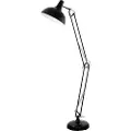 Eglo - Gulvlampe Borgillio - Sort - Gulvlamper - - Homeroom