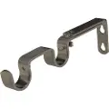 Hasta - Gardinstangbeslag dobbelt 16/19 mm - Krom - Gardintilbehør - - Homeroom
