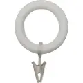 Hasta - Gardinring træ 55 mm - Hvid - Gardintilbehør - - Homeroom