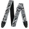 Dunlop ILD04 ILOVEDUST Guitar Strap Skulls