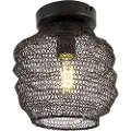 QAZQA Oriental loftslampe sort - Nidum Bene