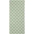 Horredsmattan - Plastgulvtæppe Wave 70x300 cm - Grøn - Plasttæpper - - Homeroom