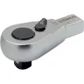 Bahco Interchangeable Pear Head With Rectangular Connector Skralde