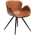 Dan-Form - Gaia lænestol 2-pak - Brun - Stole - - Homeroom
