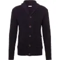 Selected Shawl-neck Strikket Cardigan
