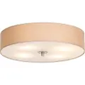 QAZQA Rustik loftslampe beige 50 cm - Drum