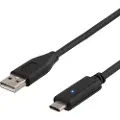 Deltaco USB-C Cable - USB to 24 pin USB-C - 25 cm