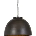 QAZQA Industriel pendellampe antik brun 60 cm - Hoodi