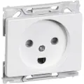 LK OPUS 66 Stikkontakt 2-pol med jord 1 modul, hvid