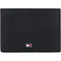 Tommy Hilfiger Tommy Hilfigertil mænd. AM0AM00662 Johnson CC Læderpung med klap sort -11x3x7cm (OSFA), Casual
