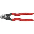 Knipex Stålwiresaks smedet betrukket med kunststof 190 mm