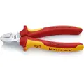 Knipex Skævbider forkromet isoleret med flerkomponent-håndtag, vde-godkendt 160 mm