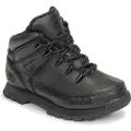 Timberland Timberlandunisex til børn. TB0A13DP0011 Euro Sprint Sorte mellemlange læderstøvler (34), Fast, Blonder, Casual, Bæredygtig, børnetøj