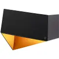 QAZQA Design væglampe sort med guld - Fold