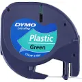 Dymo Tape Letratag 12 Mm Plast Grøn