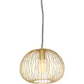 QAZQA Design pendellampe guld - Wire Dough