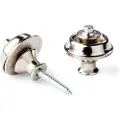 Dunlop SLS1031N Straplok Strap Button with Strap Locks Nickel