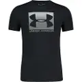Adidas Under Armourtil mænd. 1329581 UA Boxed T-shirt sort (S), Casual, Sport, Bomuld, Løb, Multisport, Korte ærmer
