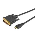 Prokord Hdmi 1.4-kabel 1m. Mini-hdmi Dvi Sort