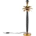 QAZQA Art Deco bordlampe bronze med sort uden skærm - Areka