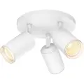 Philips Hue Fugato Plate/Spiral 3x5.7W Spots - Hvid
