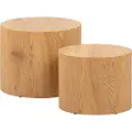 Actona - Sidebord Molly, sæt med 2 - Natur - Småborde - - Homeroom